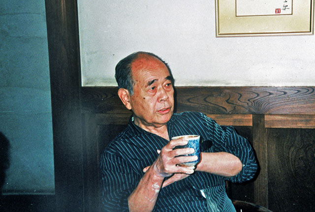 Shimaoka Tatsuzo, 2001 (photo by author)